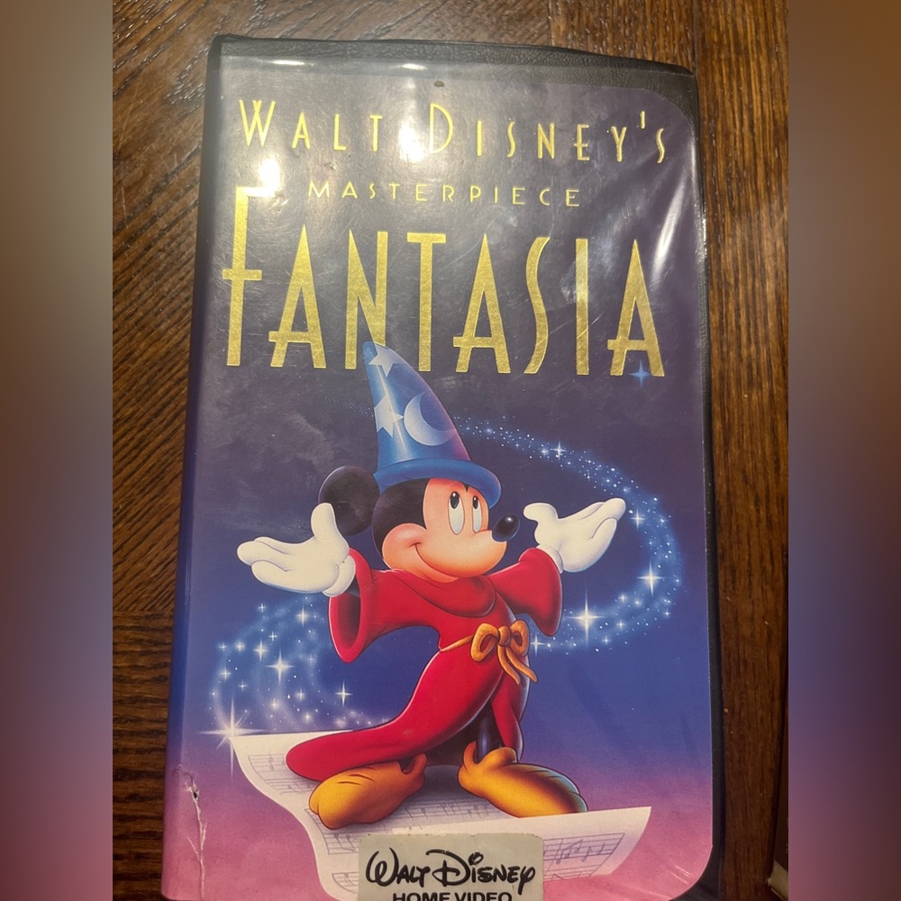 Micky Mouse Fantasia Vhs